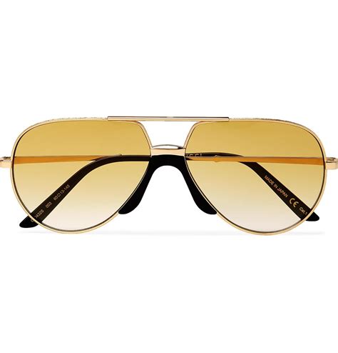 gucci gold mirror sunglasses|gold Gucci sunglasses for men.